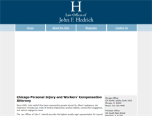 Tablet Screenshot of hedrichlaw.net